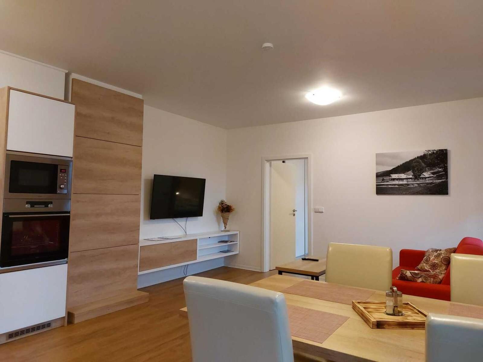 Apartmán NETA Velké Karlovice, Polanský Dvůr Exteriér fotografie